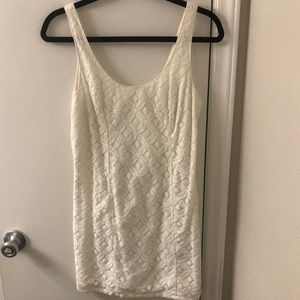 White Lace Hollister Dress